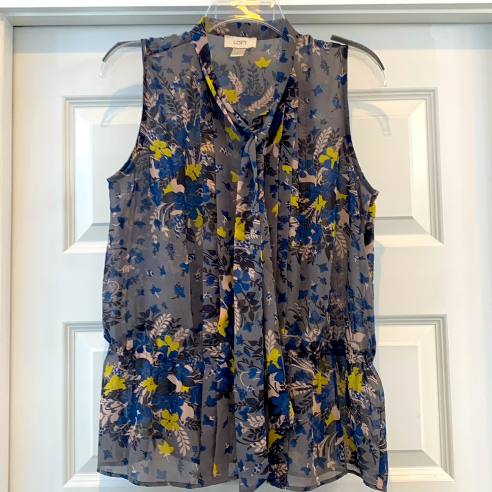 Loft sheer shirt